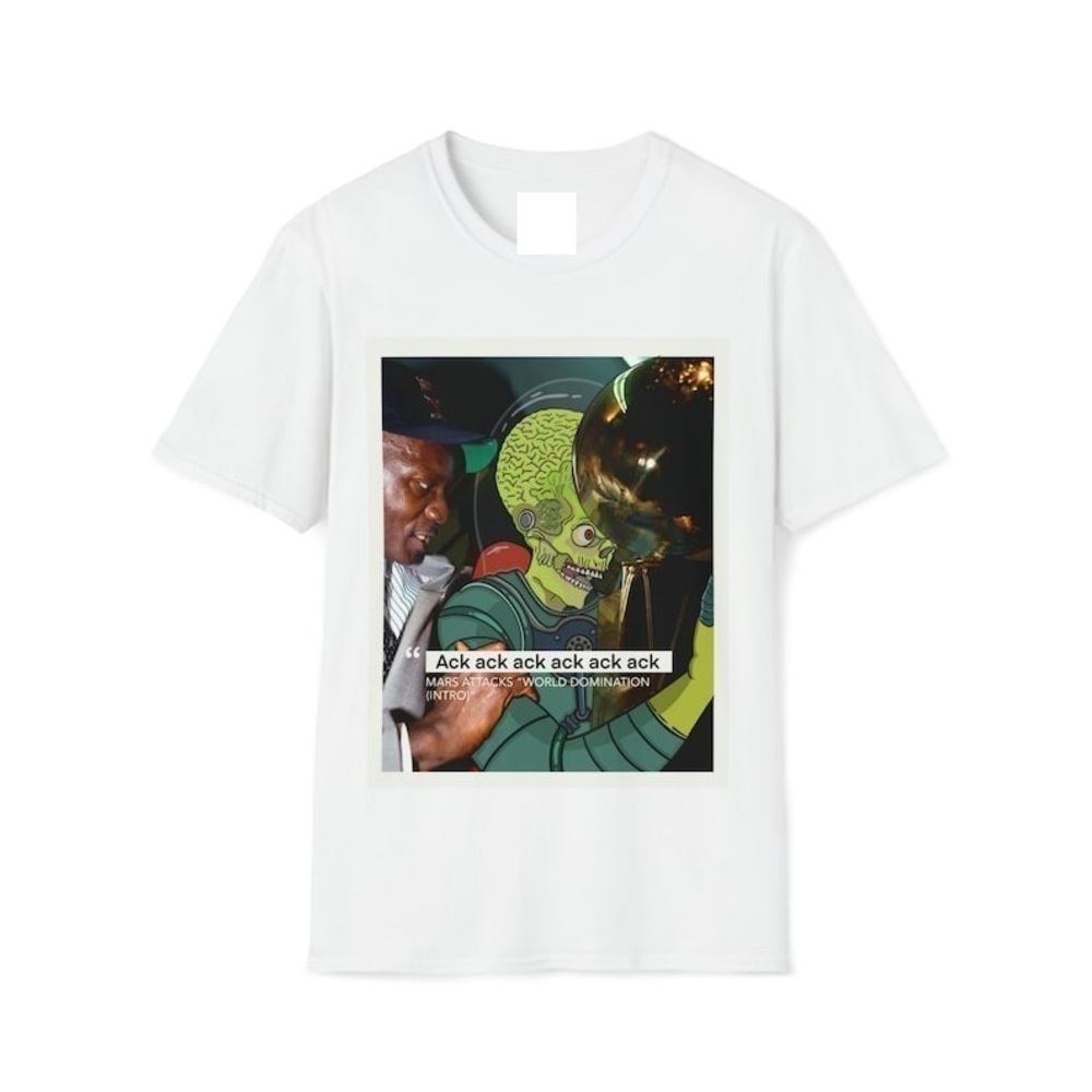 Ack Ack Ack White Shirt
